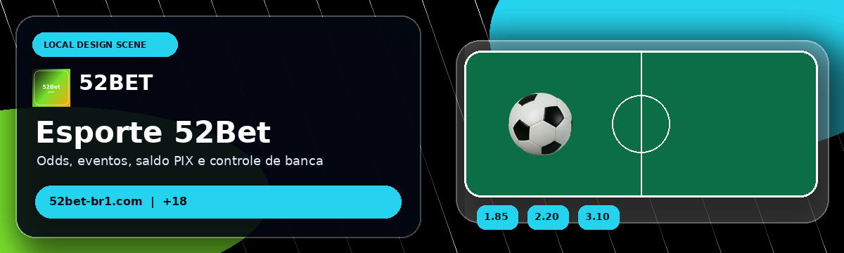 52Bet — Esporte, Odds e Live Betting